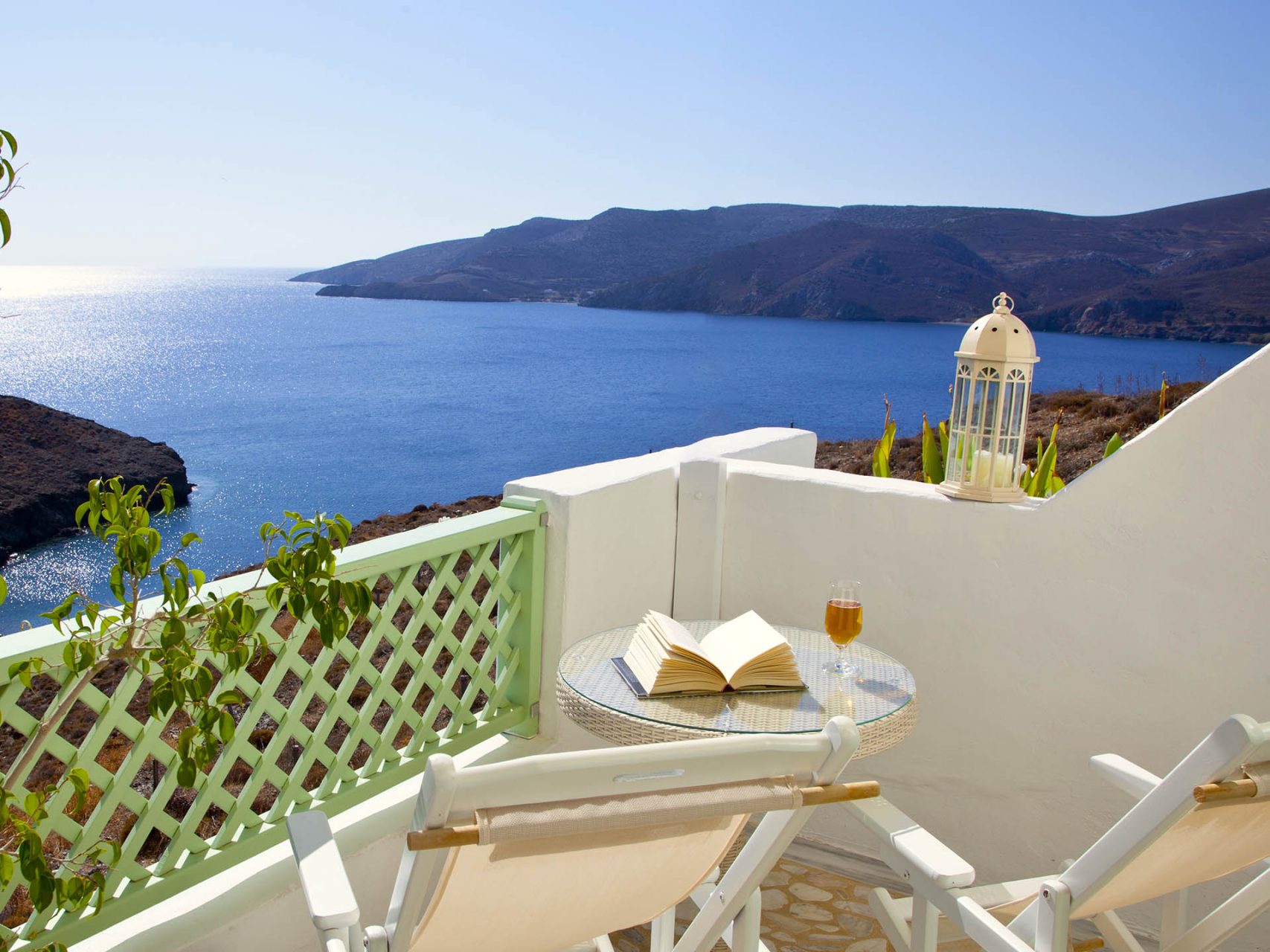 Vue sur la mer - tholaria hotel astypalaia